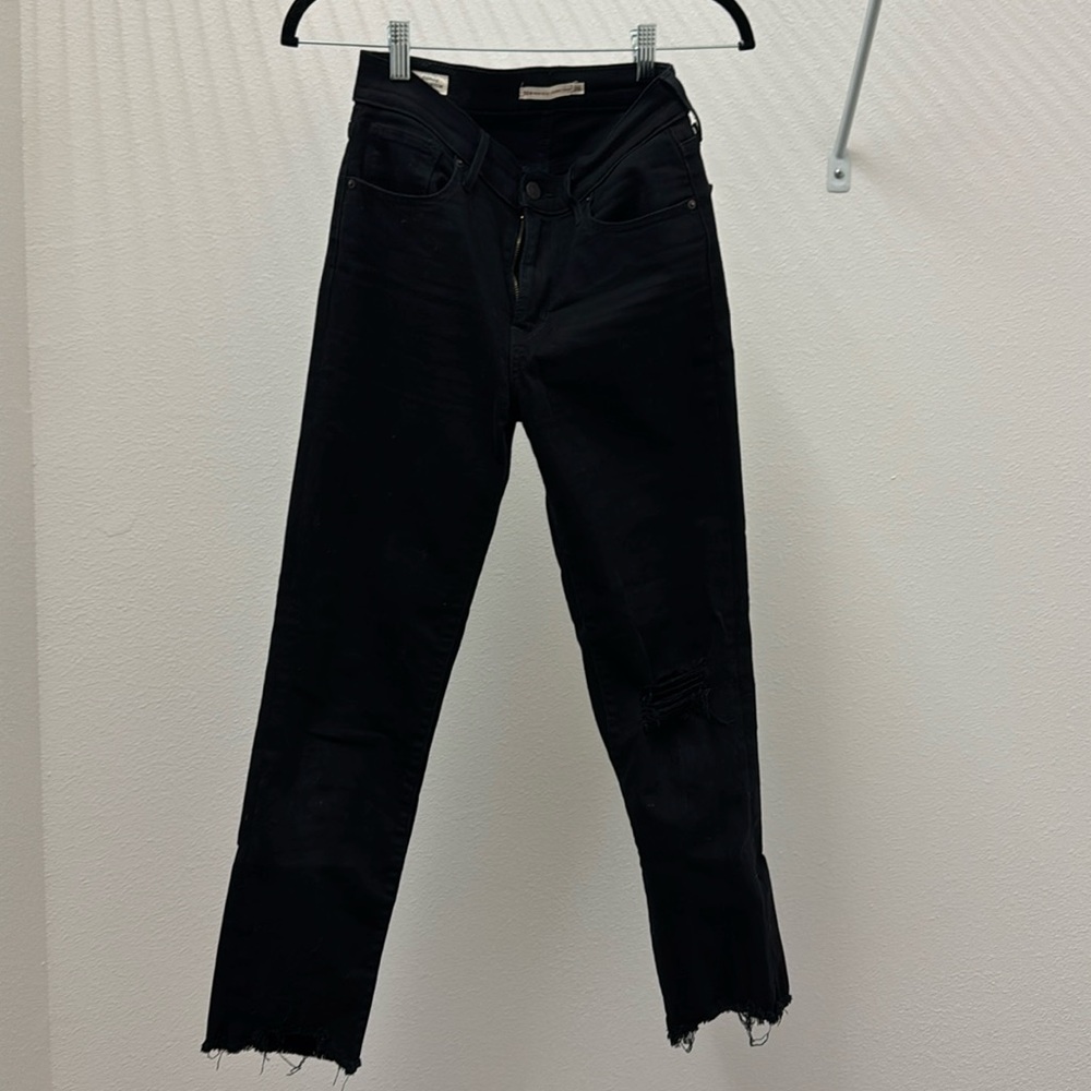 Levi’s 724 High Rise Straight Crop Jeans